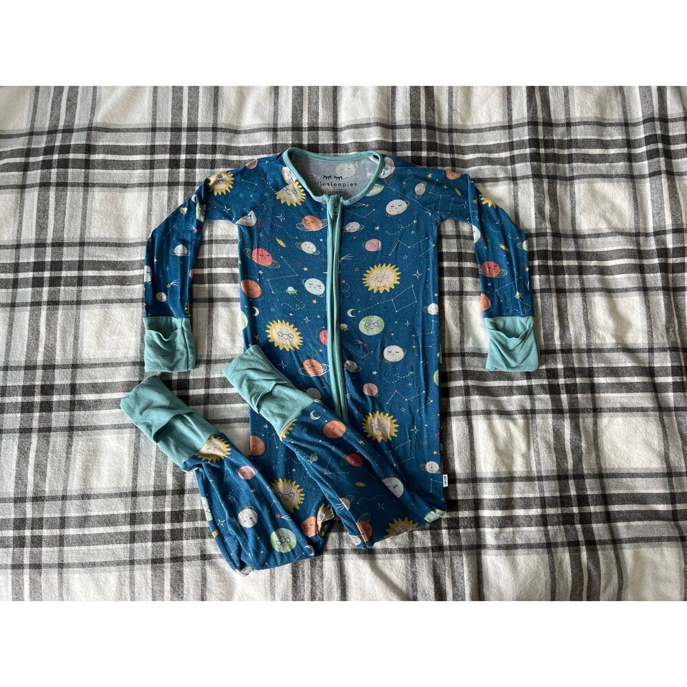 Little Sleepies OG Space Zippies 12-18m